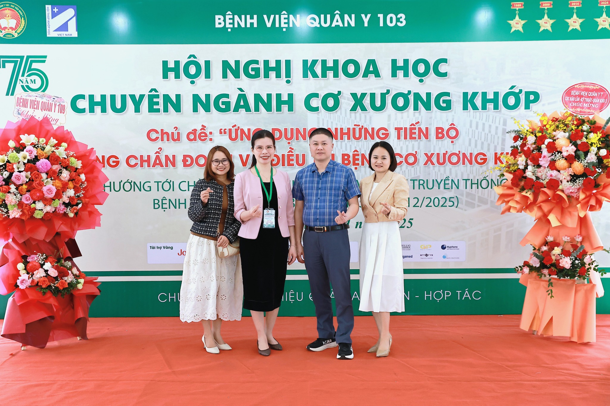 DẤU ẤN OMNIARCH TẠI HỘI NGHỊ KHOA HỌC CƠ XƯƠNG KHỚP BỆNH VIỆN QUÂN Y 103