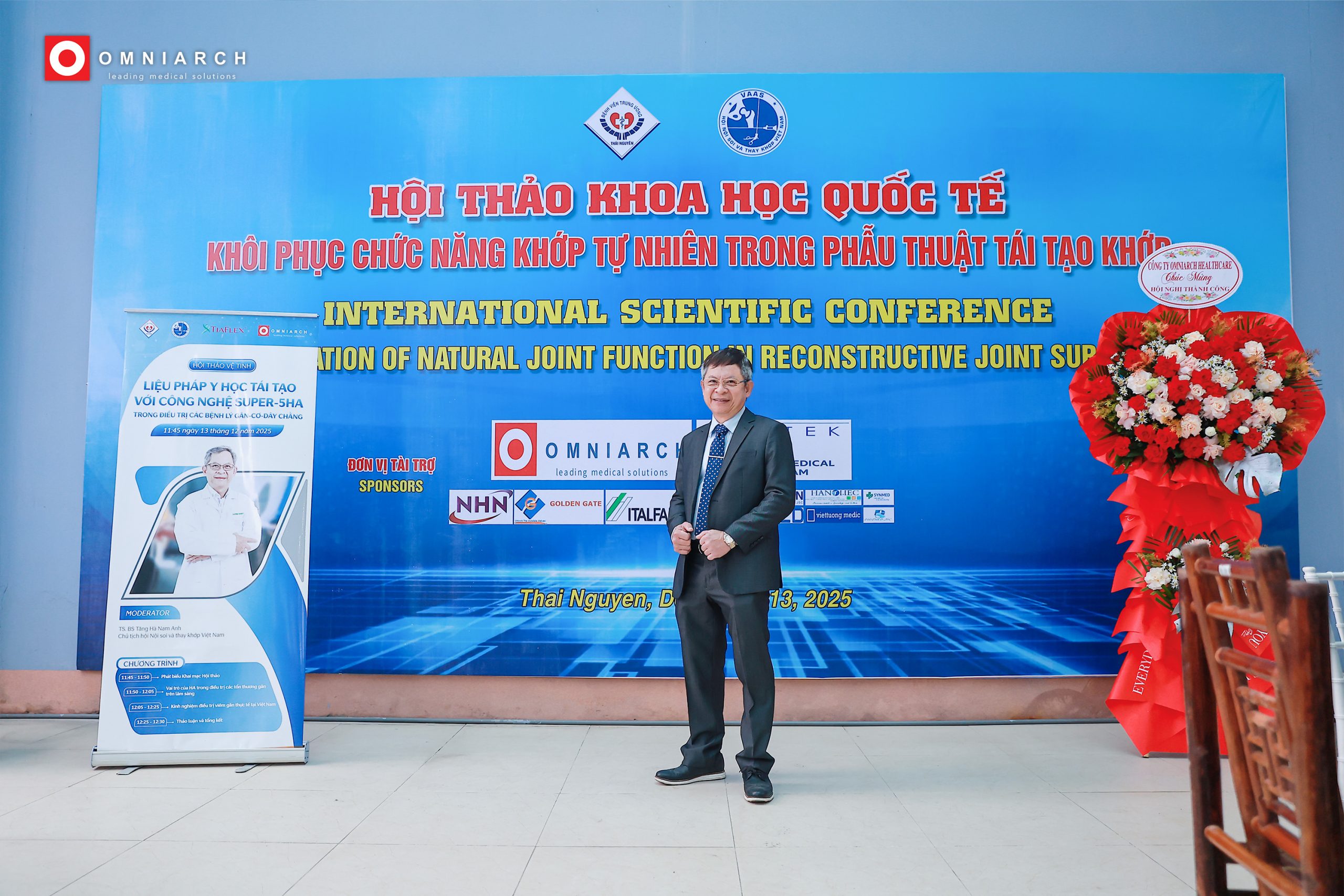 Omniarch Healthcare và dấu ấn tại Hội nghị Nội soi &amp; Thay khớp Việt Nam 2025