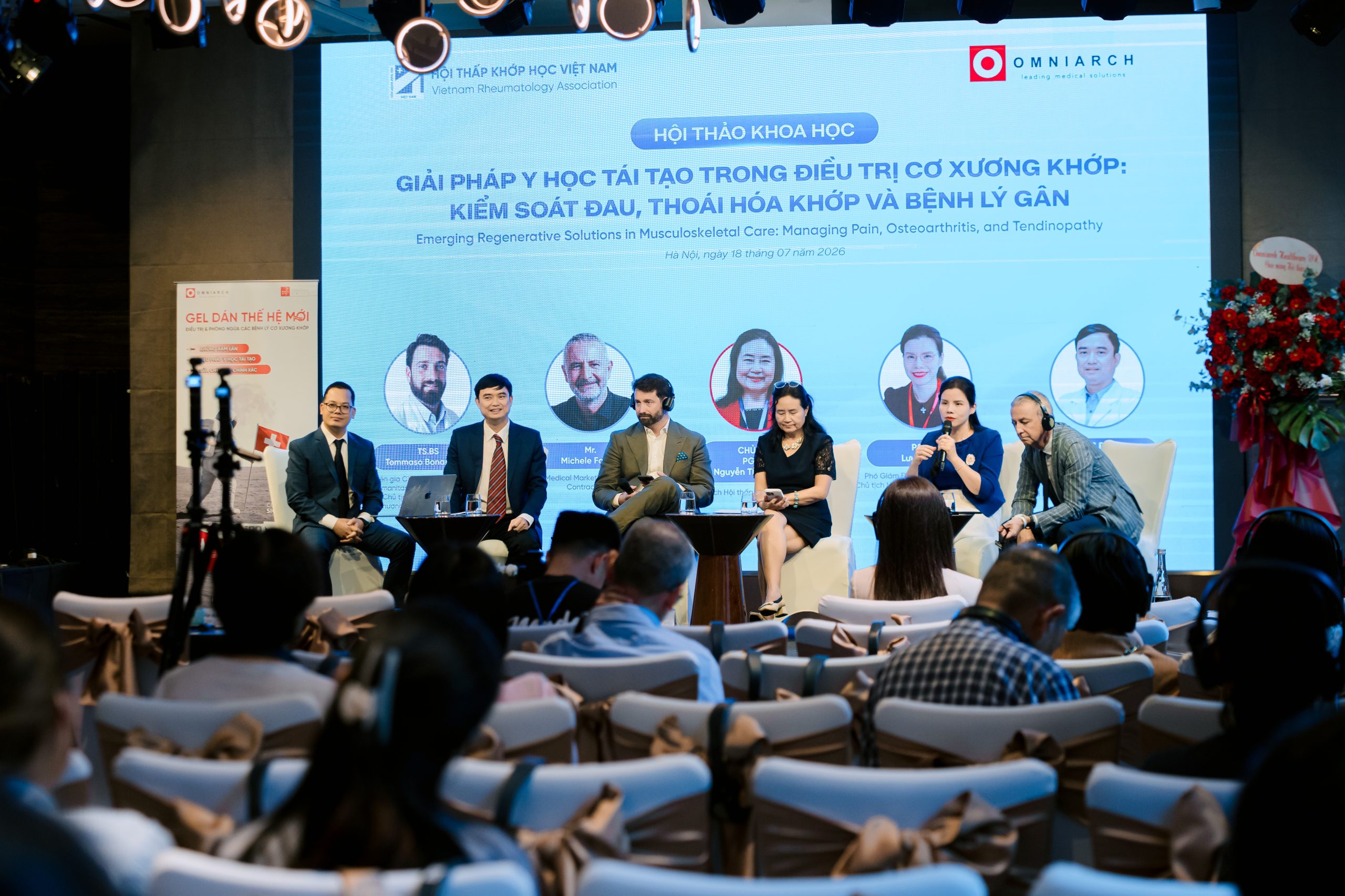 Dấu ấn rực rỡ tại hội thảo khoa học: Đột phá công nghệ Y học tái tạo – Định hình tương lai điều trị Cơ xương khớp